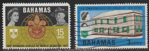 Bahamas - 1968 SC# 268 - Scout Emblem - 280 - Legislative Building Used Lot # 15 - Picture 1 of 2