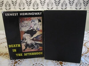 DEATH in the AFTERNOON Ernest Hemingway Bullfighting Matadors 1960 HC/DJ - Picture 1 of 8