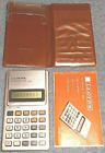 Vintage Lloyds Accumatic 608 Automatic Shut Off Calculator W Case And Manual