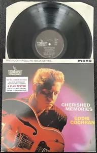 Eddie Cochran – Cherished Memories Vinyl LP IMPORT CLEANED/TESTED EX+/EX+ VIDEO - Picture 1 of 10