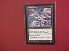 MTG " Teeka's Dragon " from Mirage EX-MT-NMT Reserved list # 7     see scans