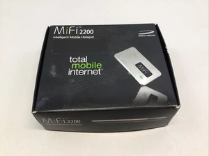 Novatel Verizon Wireless MiFi 2200 3G WiFi No Contract Mobile Hotspot Modem - Picture 1 of 13