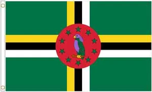 Dominica Polyester Flag - Choice of Sizes - Picture 1 of 3