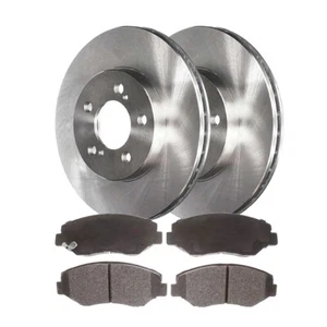 Front Ceramic Brake Pads & Rotors for Honda Accord Civic CR-Z Element Fit ILX - Picture 1 of 7