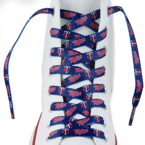 Minnesota Twins Shoe Laces 54" One Pair of Lace Ups Cover