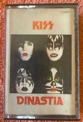 KISS - Dinastia - Argentina - Dynasty Cassette - Free Shipping - Image 1 of 4