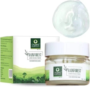 Organic Harvest ACTIV Rainforest Leave-In Jelly Mask - ORGANIC - NEW - AUS STOCK - Picture 1 of 2