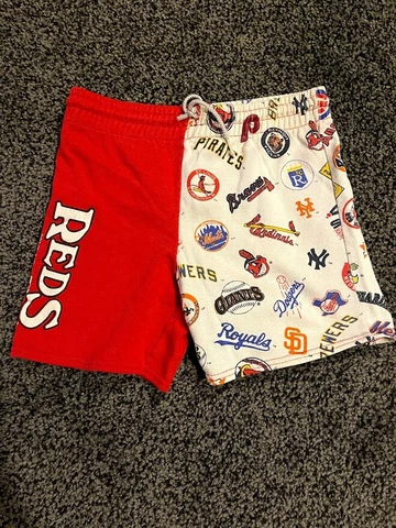 Cincinnati Reds MLB Garan Vintage 1989 Shorts Youth Cover