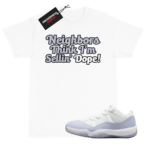 Shirt for Jordan 11 Retro Low Pure Violet White AH7860-101 Neighbors