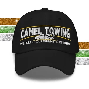 Gorra de béisbol camello remolque camión papá broma papá sombrero para hombres mujeres - Imagen 1 de 91
