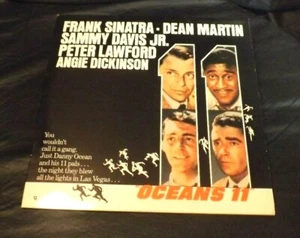 OCEAN'S 11 VIDEO LASERDISC "NR" 2 DISCS 127 MIN 1987 WARNER BROS - Imagen 1 de 4