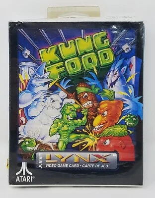 Kung Food (Atari Lynx, 1992) SEALED BOX DAMAGE SEE PHOTOS - Image 1 of 4