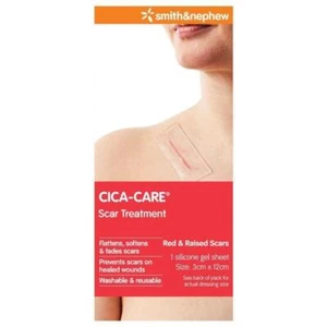 Cica Care Gel Sheet 3cm x 12cm 1 Silicone Gel Sheet, Washable & Reusable - Picture 1 of 1