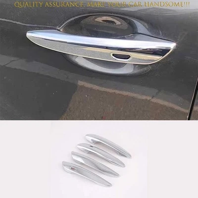 Новый для Mazda 3 Axela 2019-2024 ABS хромированная боковая смарт-дверная ручка чехол отделка 4 шт - Изображение 1 из 4
