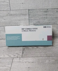 NOS Vintage Hewlett Packard HP C2065A SIMM 4 MB Memory New Sealed - Picture 1 of 4