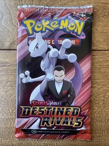 🔥 Pokemon TCG Scarlet & Violet Destined Rivals Booster Pack NEW - Picture 1 of 2