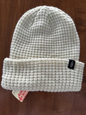 FREE PEOPLE MOVEMENT IVORY WAFFLE CUFFED BEANIE HAT WOMEN'S ONE SIZE OS - Image 1 of 2