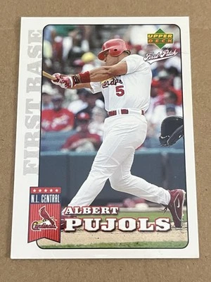 2006 UPPER DECK FIRST PITCH - ALBERT PUJOLS CARDINALS #178 - Image 1 of 2
