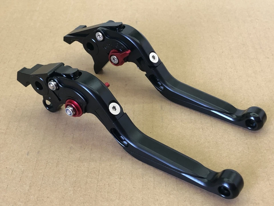 Par de palancas ajustables de aluminio para Suzuki GSX1300R HAYABUSA 1999-2007 A4 Foto 1 de 1