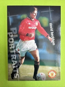 1997 Futera Manchester United Portraits David Beckham #73 - Picture 1 of 6