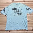 Vintage 80s Smith New Court Stock Broker Tech Art Globe Earth Shirt Sz XL
