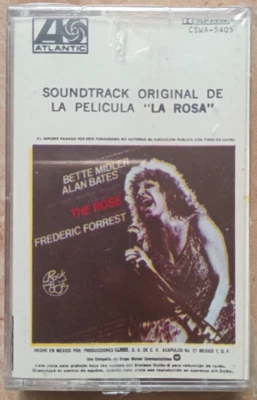 LA ROSA, SOUNDTRACK BY BETTE MIDLER, 1980 MEXICAN TAPE ALBUM, STILL SEALED - Image 1 of 2