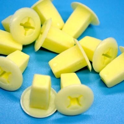 10 piezas Abrazadera de tuerca Ojal Clips Retenedor Tornillos de sujeción para Toyota Mitsubishi Foto 1 de 4