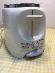 Vintage 1980s T-Fal 2 Slice Evolutive Colortech Bagel Toaster Light Use Works - Picture 1 of 10