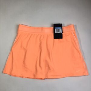 Nike Neon Orange Womens Size M Court Dry Flouncy Skirt. Brand New.