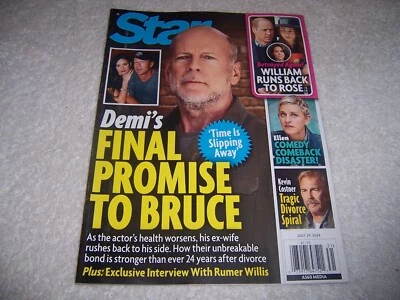 Star Magazine July 29, 2024 Bruce Willis - Image 1 of 2
