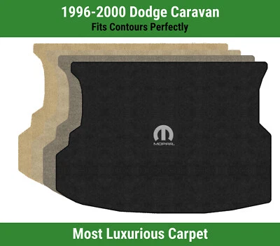 Alfombra de carga Lloyd Luxe para Dodge Caravan 1996-2000 con logotipo M-Mopar negro Foto 1 de 4