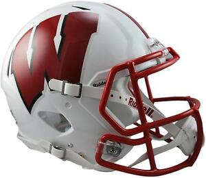 Riddell Wisconsin Badgers Revolution Speed Full-Size Authentic Football Helmet