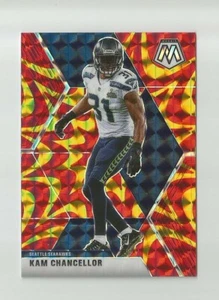 Mosaic 2020 Reactive Gold Mosaic Prizm Kam Chancellor #187 Seattle Seahawks - Imagen 1 de 2