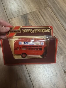 1984 Matchbox Models of Yesteryear Y23 1922 AECOMNIBUS Schweppes In Box Bus 1:72 - Picture 1 of 5