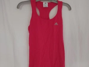ADIDAS PINK WOMEN TOP SIZE M (BUST SIZE ABOUT 40 .CM) - Picture 1 of 6
