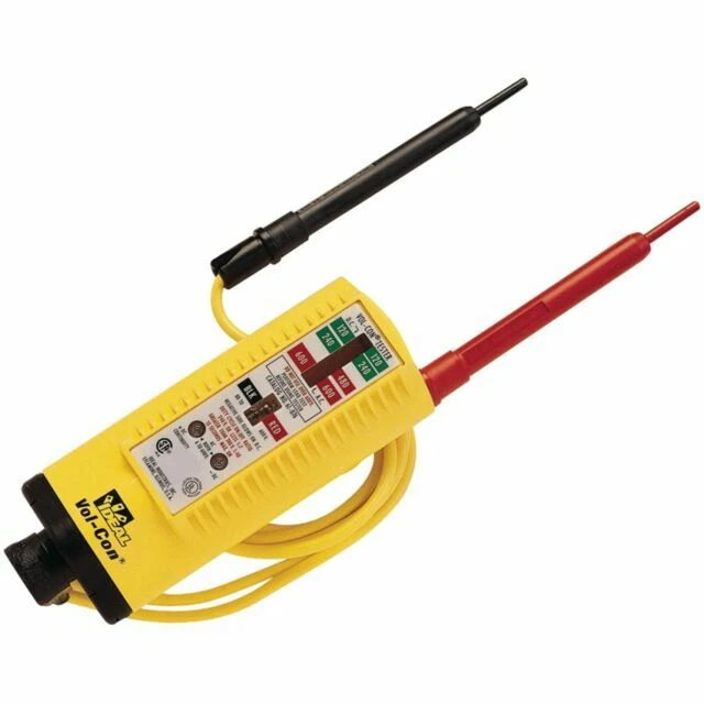 Ideal 61-076 Vol-con Voltage Continuity Tester 600vac/vdc