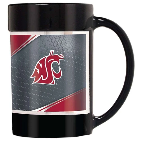 Washington State Cougars 15oz Ceramic Mug - Metallic Graphics Cover