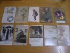 c1908 Postcards RPPC, etc PICK ONE Easter Best Wishes Golf Clown Roses Pansies