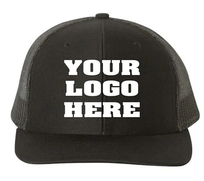 Tu texto aquí o logotipo aquí camionero Yupoong gorra snapback Foto 1 de 4