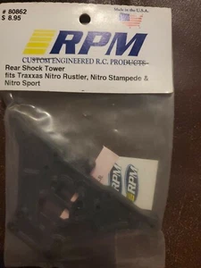 RPM Rear Shock Tower for Nitro Slash, N Stampede, N Rustler, N Sport -80862 bx10 - Picture 1 of 3