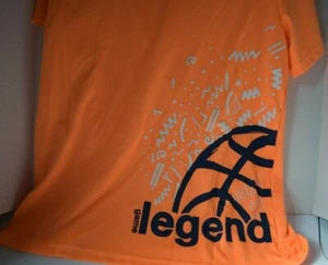 T-SHIRT ARANCIONE FLUO - LEGGENDA DEL GIOCO - TAGLIA XL (14/16) HUSKY - Foto 1 di 4