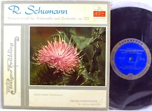 10" SUPRAPHON CZECH Schumann BOHUS HERAN Cello Concerto SMETACEK D-20107 EX+ - Imagen 1 de 3