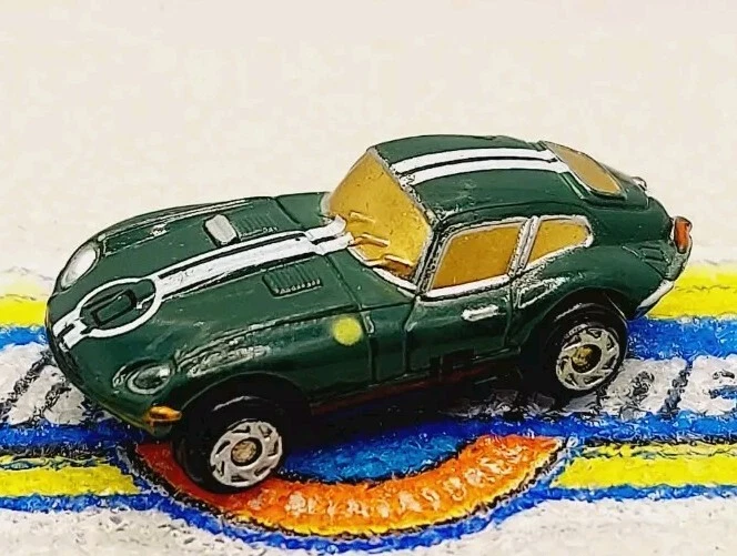 Micro Máquinas, Galoob, Colección Jaguar Tipo E Super 10, Color Raro Foto 1 de 4