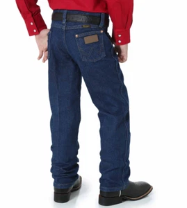 Boy's Wrangler® Cowboy Cut® Original FIT Prewashed Indigo Jean 1-7 13MWZJP - Picture 1 of 2