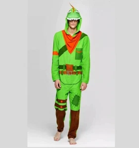 Fortnite Dress Like Rex Men's Union Suit Costume Size Large - Picture 1 of 9