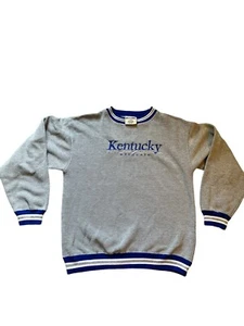 Y2K University Of Kentucky UK Pin And Twill Sweater Size Large - Picture 1 of 7
