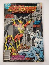The Fury of Firestorm The Nuclear Man #35 Newsstand (1985 Marvel) 1st Weasel