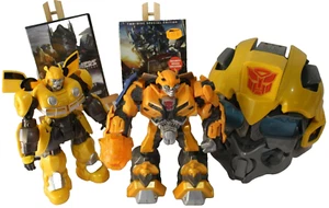 Transformers Bumblebee Mask, Dancing & Combat Figurines & DVDs x2 New - Cosplay - Picture 1 of 23