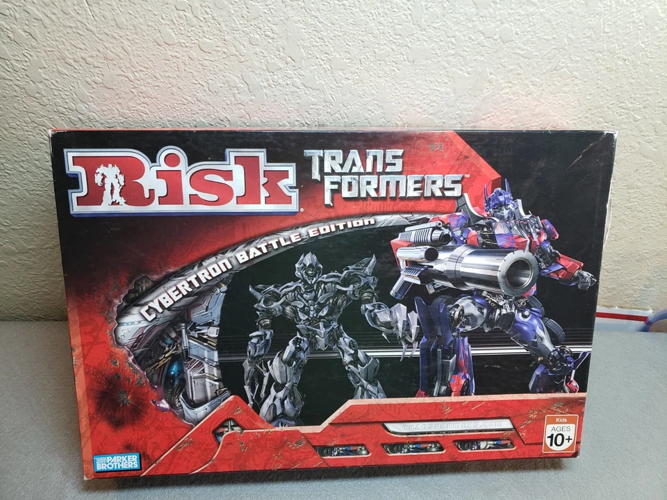 Risk Transformers Cybertron Battle Edition Board Game, Pre-owned, Complete - Image 1 of 4