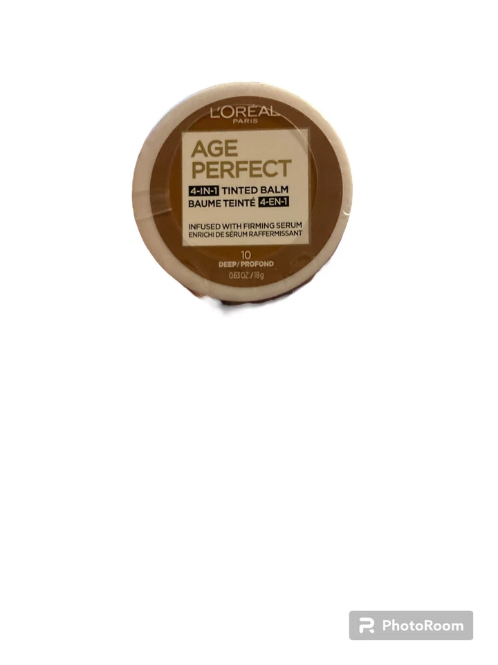 L’Oréal Age Perfect 4-In-One Tinted Balm  10 Deep , Infused With Firming Serum  - Image 1 of 1